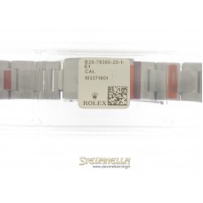 Bracciale Rolex Oyster acciaio referenza 78360 - LT9 finali 501B misura 20mm nuovo